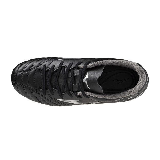 Mizuno Kids Monarcida Neo III Select FG Rugby Boots - Black/Silver - Top