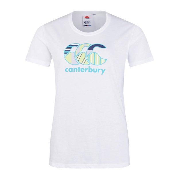 Canterbury Womens Uglies T-Shirt White - Front