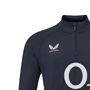 England Mens Performance Midlayer Top 25/26 Inkwell/Storm Blue - Front 