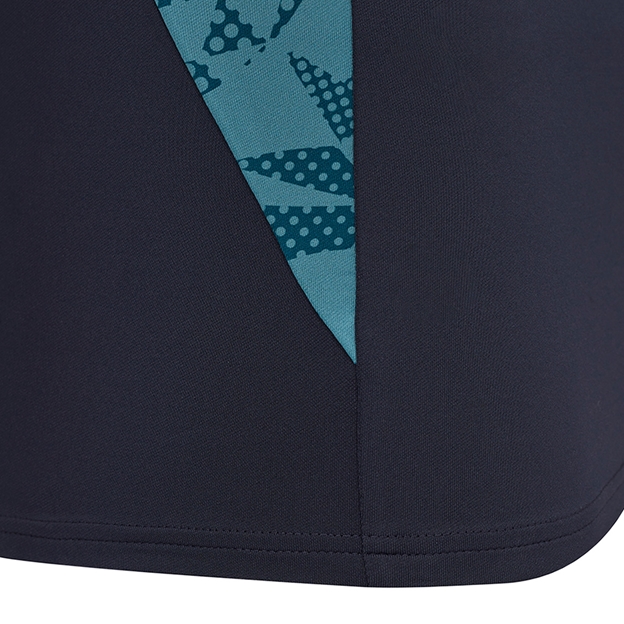 England Mens Performance Midlayer Top 25/26 Inkwell/Storm Blue - Hem