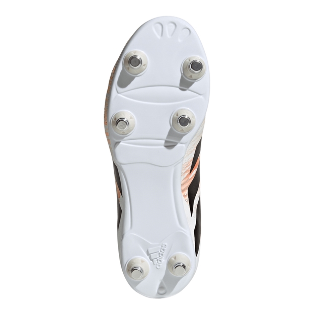 adidas Kids Team Soft Ground Rugby Boots White - Soleplate View