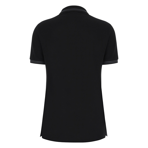 Wales Womens Travel Cotton Polo - Black 2025 - Back