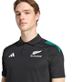 All Blacks Mens Training Polo 25/26 Black - Model Detail 