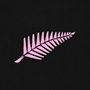 Womens World Cup New Zealand Mens Classic Hoodie Black - Fern Tonal Embroidery 