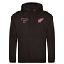 Womens World Cup New Zealand Adults Classic Hoodie Black - Front 