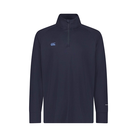Canterbury Tempo Quarter Zip Training Top India Ink - Front