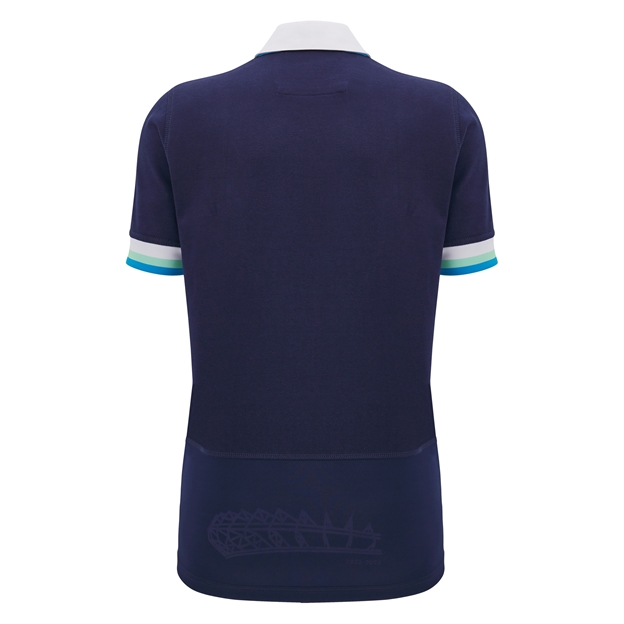 Scotland Womens Home Cotton Rugby Shirt - Short Sleeve - 24/25