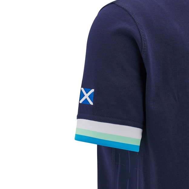 Scotland Womens Home Cotton Rugby Shirt - Short Sleeve - 24/25