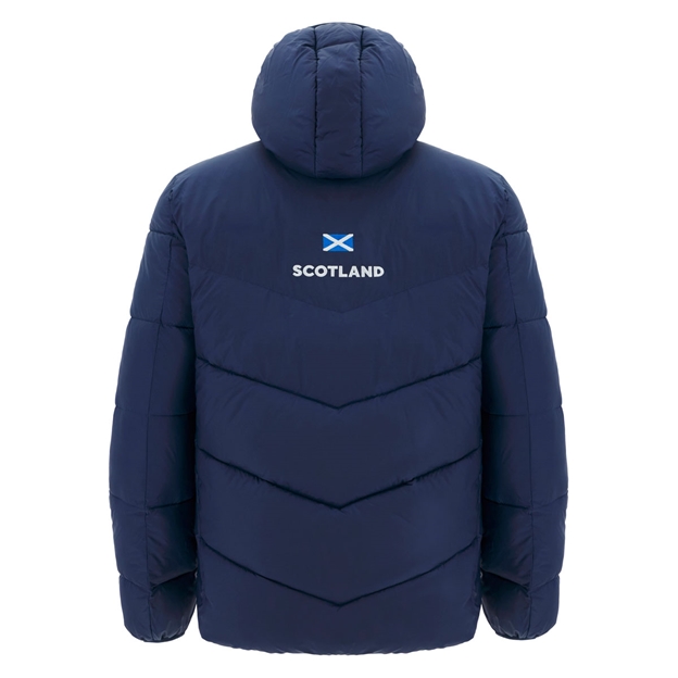 Scotland Mens Bomber Jacket 25/26 Navy/Purple - Back