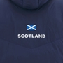 Scotland Mens Bomber Jacket 25/26 Navy/Purple - Scotland flag embroidery on back 