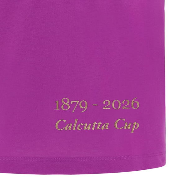 Scotland Kids Limited Edition Calcutta Cup Since 1879 Leisure T-Shirt 25/26 Purple - Hem