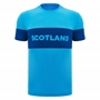 Scotland Mens Cotton T-Shirt - Sky Blue - 2025 - Front 