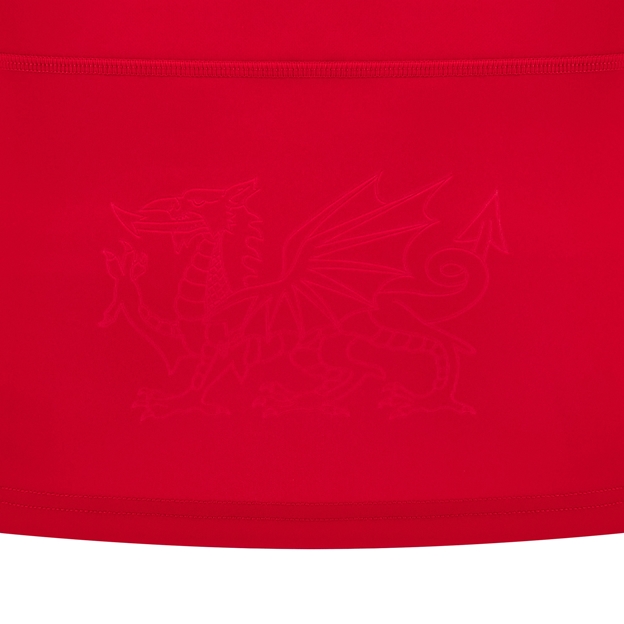 Wales Womens Home Rugby Shirt - Short Sleeve 2025 - Dragon
