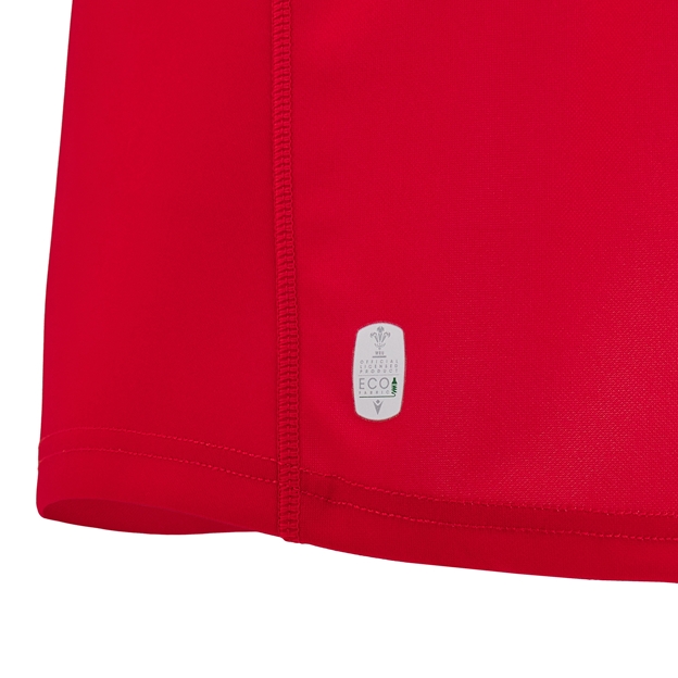 Wales Womens Home Rugby Shirt - Short Sleeve 2025 - Official