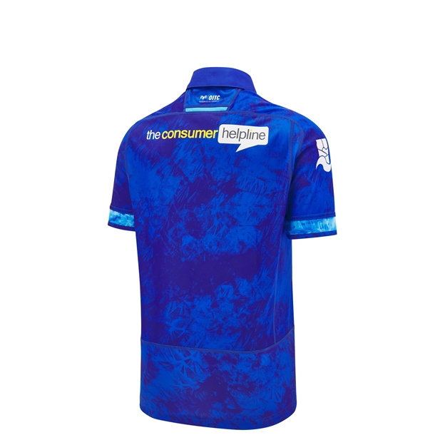 Ospreys Junior Euro Rugby Shirt Short Sleeve 24/25 - Back