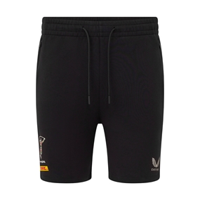 Harlequins Mens Travel Short 25/26 Caviar - Front