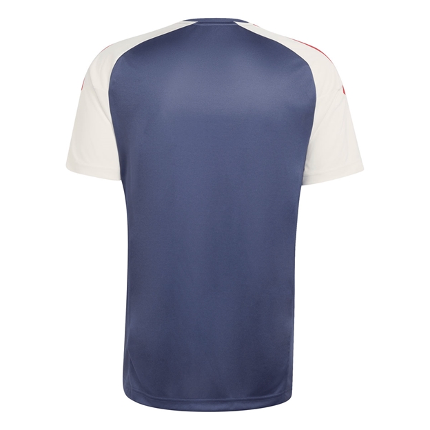 France Mens Performance T-Shirt 26/27 Shadow Navy - Back View