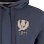 R1823 Scotland 1871 Hoodie - Petrol Blue 