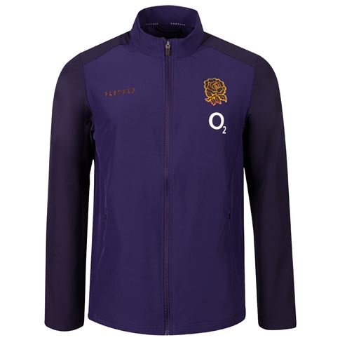 England Mens Anthem Jacket 26/27 Maritime Blue - Front Main View