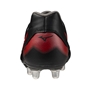 Mizuno Adults Waitangi II CL Rugby Boots Black Red - Heel 