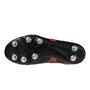 Mizuno Adults Waitangi II CL Rugby Boots Black Red - Top 