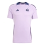 France Mens Performance Tee 25/26 Purple - Front 