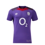 England Kids Calcutta Cup Gym T-Shirt Prism Violet 24/25 - Front 