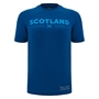 Scotland Mens Calcutta Cup Cotton T-Shirt Navy Blue 24/25 - Front 