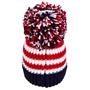 Big Bobble 'The Patriot' Beanie Hat - Back 