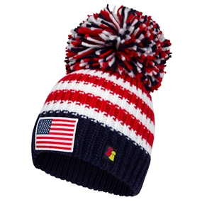 Big Bobble 'The Patriot' Beanie Hat - Front