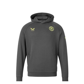Bath Kids Off Pitch Hoodie 26/27 Gunmetal - Front View