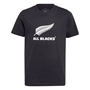 All Blacks Kids Logo Tee 25/26 Black - Front 