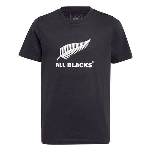 All Blacks Kids Logo Tee 25/26 Black - Front All Blacks Kids Logo Tee 25/26 Black - Front