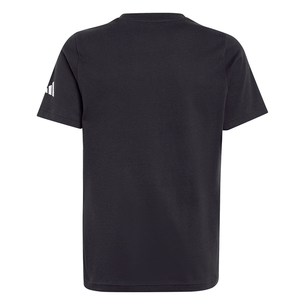 All Blacks Kids Logo Tee 25/26 Black - Back