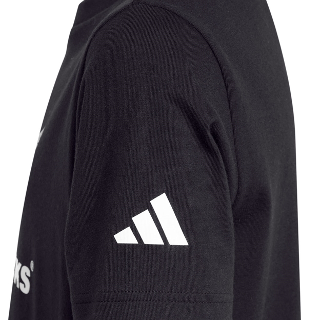 All Blacks Kids Logo Tee 25/26 Black - Sleeve