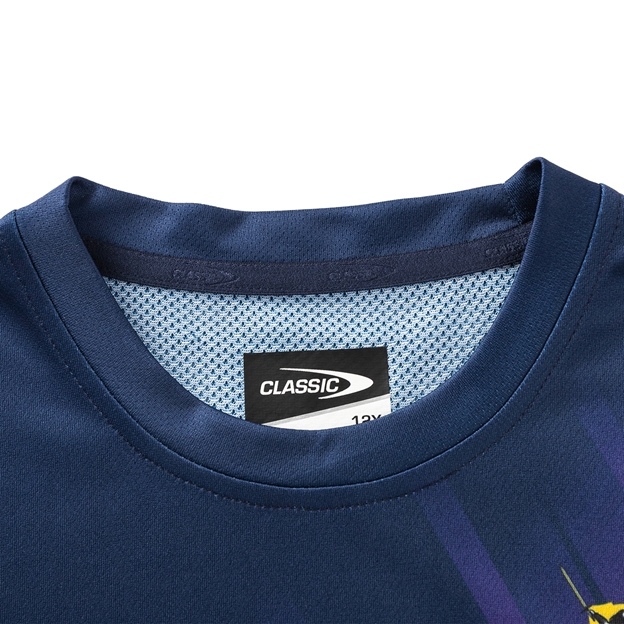 Highlanders Kids Pro Training T-Shirt Multi 2025 - Collar