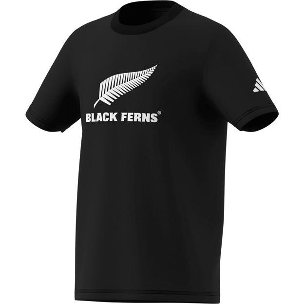 Black Ferns Kids Logo T-Shirt Black 25/26 - Side