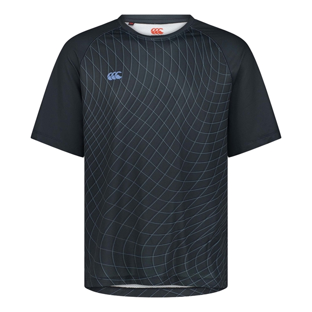 Canterbury Tempo Aop Training T-Shirt India Ink - Front View