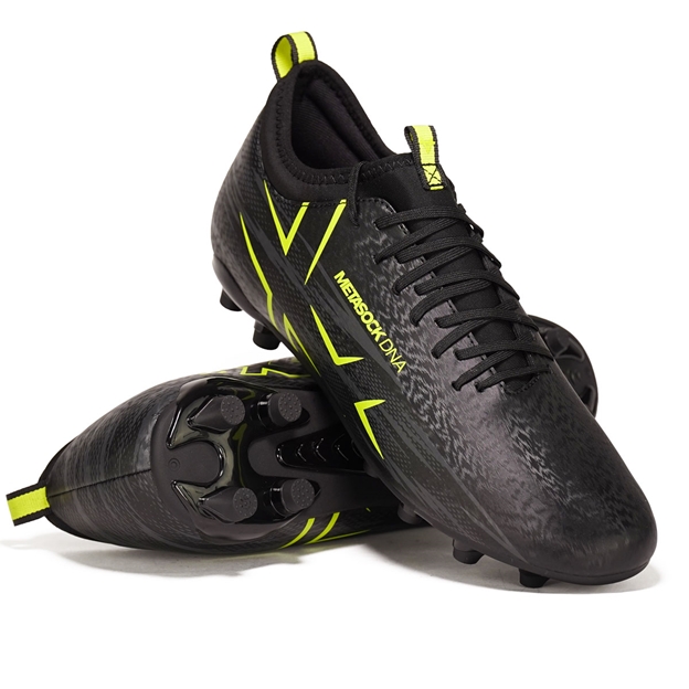 Oxen Kids Meta X All Ground Rugby Boots Black Onyx - Front