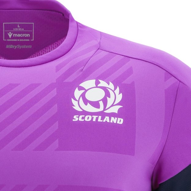 Scotland Mens Limited Edition Calcutta Cup Since 1879 Training Shirt 25/26 Purple - SRU Thistle