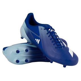 Adidas Adults Adizero RS15 Pro Firm Ground Rugby Boots Team Royal Blue - Front View