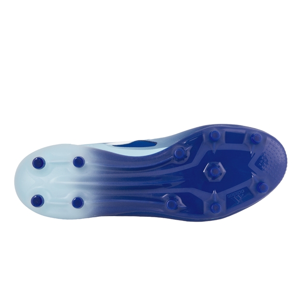 Adidas Adults Adizero RS15 Pro Firm Ground Rugby Boots Team Royal Blue - Soleplate View