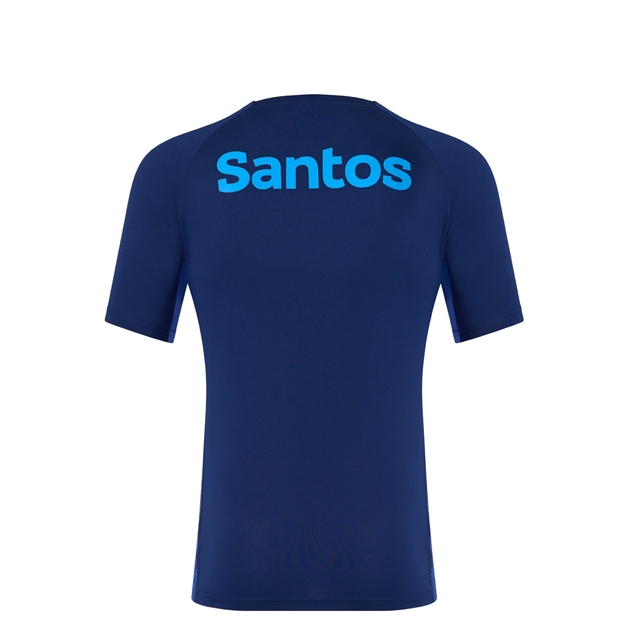 Australia Kids Performance T-Shirt 26/27 Beacon Blue - Back