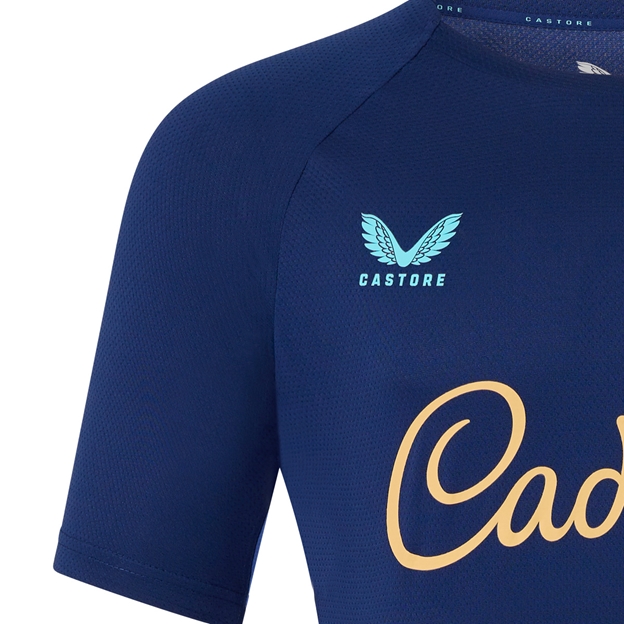 Australia Kids Performance T-Shirt 26/27 Beacon Blue - Back