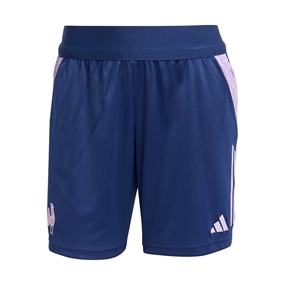 France Womens Gym Short 25/26 Blue - Front