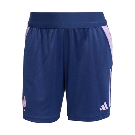 France Womens Gym Short 25/26 Blue - Front