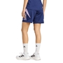 France Womens Gym Short 25/26 Blue - Model Back 