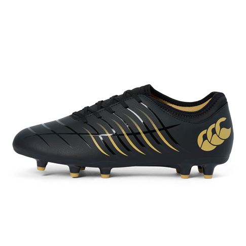 Canterbury Adults Phoenix 2.0 Team Firm Ground Rugby Boots Black - Outstep Canterbury Adults Phoenix 2.0 Team Firm Ground Rugby Boots Black - Outstep