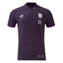 England Mens Calcutta Cup Polo T-Shirt Nightshade 24/25 - Front 