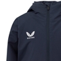 England Kids Performance Shower Jacket 25_26 Inkwell_Storm Blue - Castore 